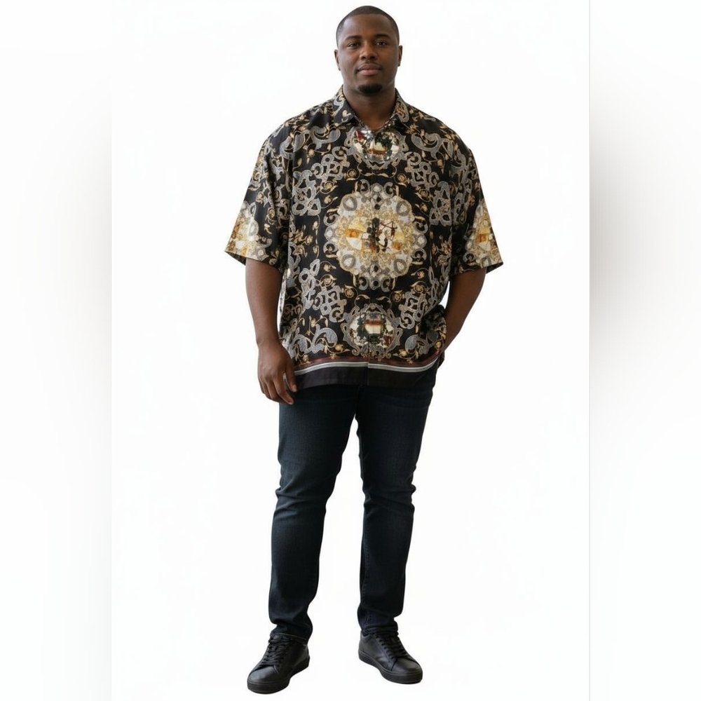 GOCHU by KBB Shirt  Retro Print Size XXL